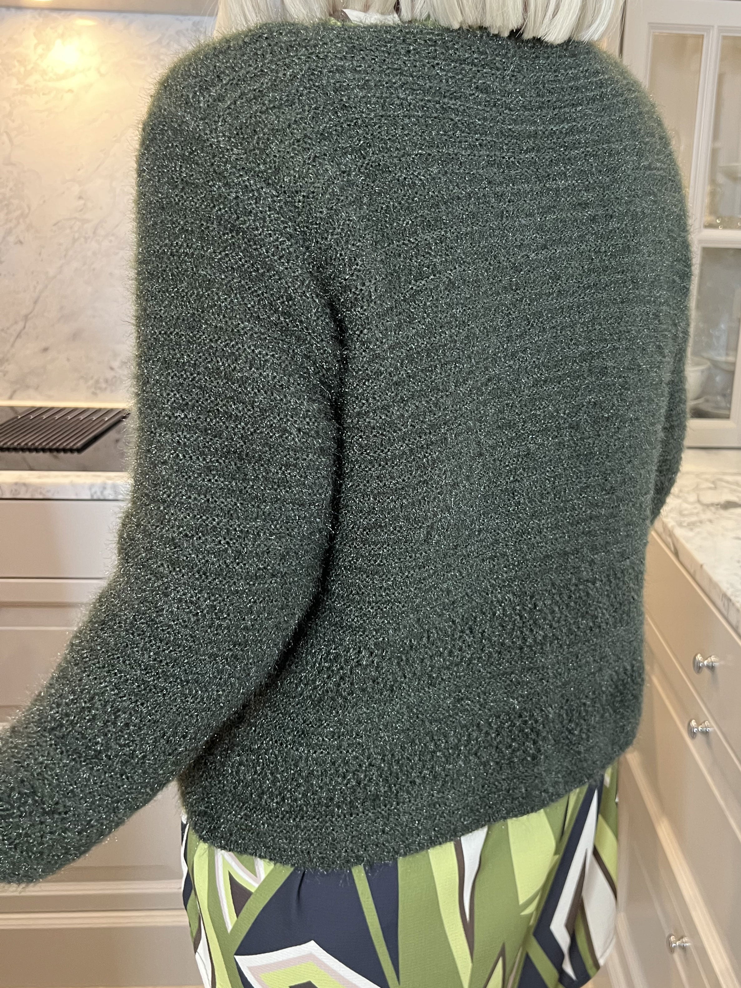 Melly - Blød cardigan med en knap